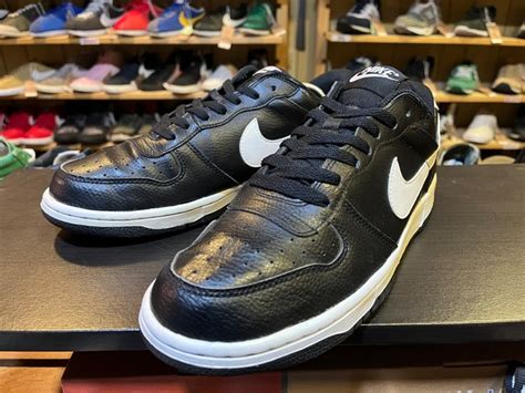 NIKE BIG NIKE LOW "BLACK/WHITE" (2016) 27.5cm | USED SNEAKERS KAI