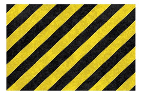 Buy ArtStory Vinyl Black and Yellow Stripes Wall Sticker (40 cm x 26 cm ...