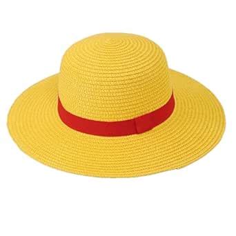 Patyhapy Luffy Straw Hat - Yellow Straw Hats Performance Animation ...
