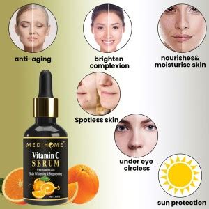 MEDIHOME Vitamin C Face Serum - Skin Brightening Serum , Anti-Aging ...