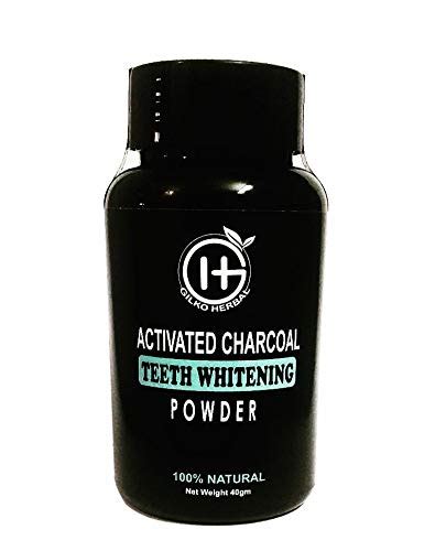 Buy Gilko Herbal Activated Charcoal Teeth Whitening Powder - 40gm ...
