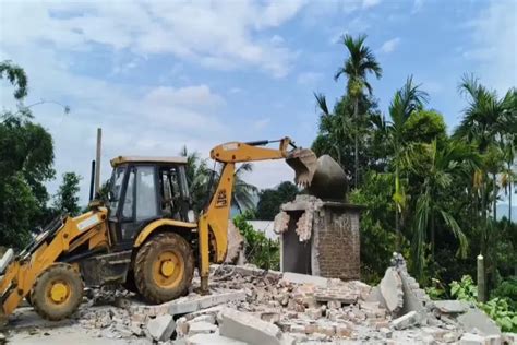 Eviction drive underway in Goalpara forest in Assam