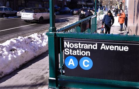MTA Reopens Bedford Av Entrances of Nostrand Av AC Subway Station | MTA