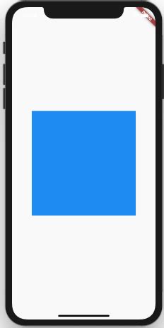 Flutter Container Alignment 的图像结果