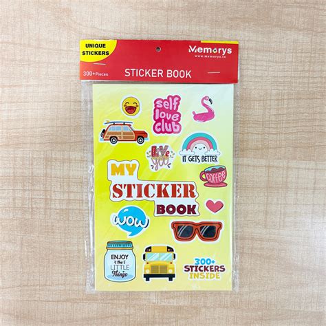 AM6637 Mix-Design My Sticker Book - 300+ Unique & Reusable Stickers ...