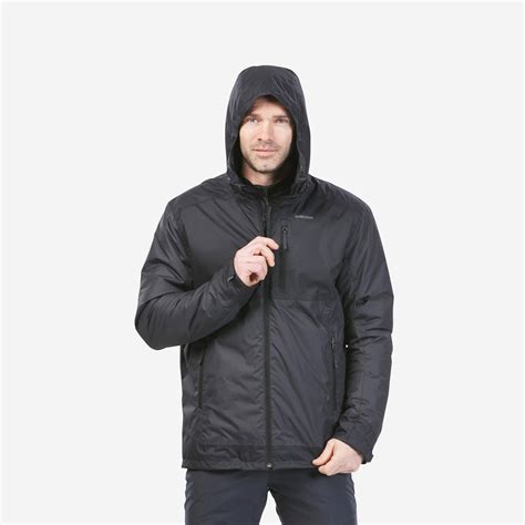 Hiking Jacket for Men - Warm Grey - Waterproof Winter Comfortable Upto ...