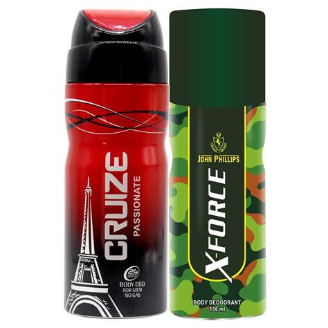 Buy John Phillips Men & Women PASSIONATE DEO & X FORCE DEO | Long ...