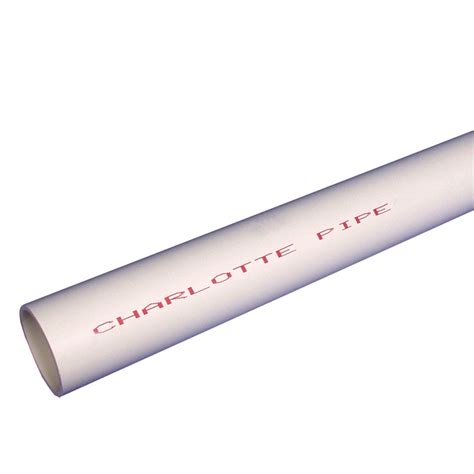 CHARLOTTE PIPE Schedule 40 Polyvinyl Chloride Pipe, 600 Pounds Per ...