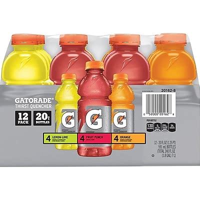 Buy Gatorade Thirst Quencher Assorted Flavor Liquid Sports Drink, 20 Fl ...