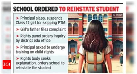 Rights panel asks school principal who slapped Class 12 student in ...