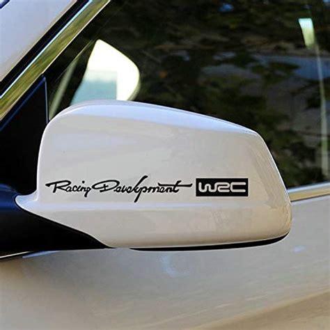 KaaHego Mirror Racing Developments WRC Car Sticker for Bumper Hood ...