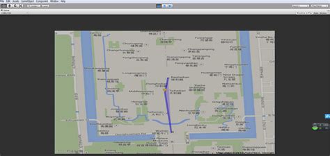 Unity Map Integration 的图像结果