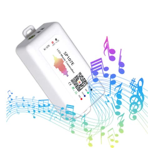 Buy RECRE-TECH Ws2812b Controller, SP107E Led Controller DC5-24V ...