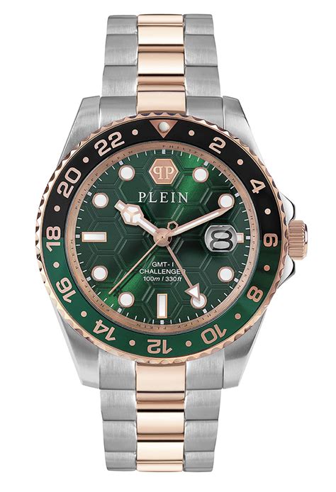 Philipp Plein Green Round Dial Quartz Analog Men Watch - PWYBA0623 - At ...