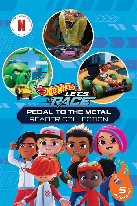 Hot Wheels Let's Race: Pedal to the Metal Reader Collection : Geron ...