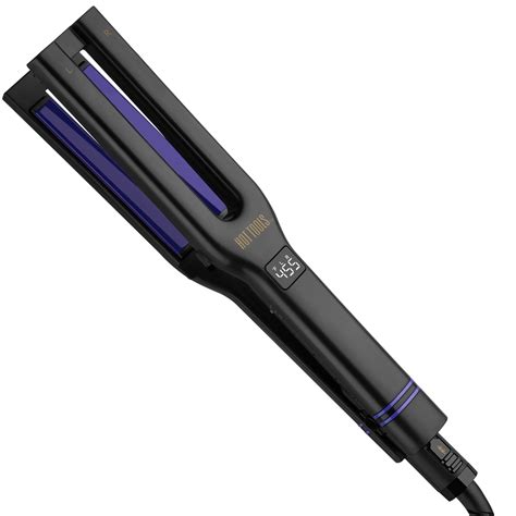 Hot Tools Pro Signature 1/2" Charcoal Dual Plate Flat Iron Hair ...