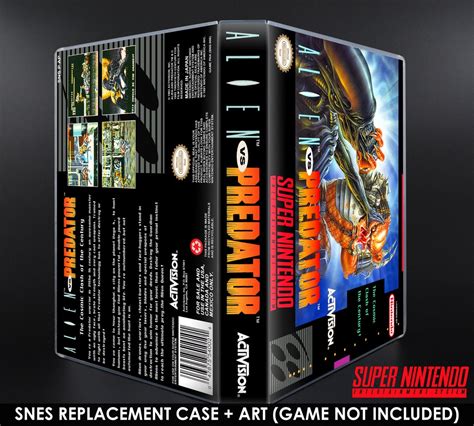 Image result for Alien vs Predator SNES Box Art