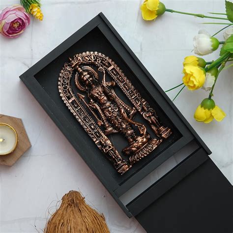 JaipurCrafts Premium Lord Ayodhya Ram Murti Showpiece | Ram ji ki Murti ...