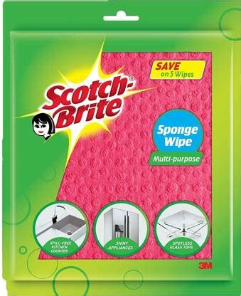 Scotch-Brite Scotchbrite sponge wipes 5s pack (multipurpose) Sponge ...