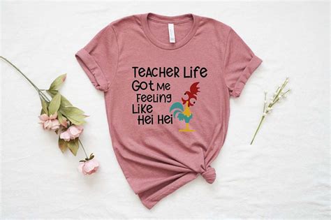 Back to School Teacher T-Shirt, Cute Teacher Shirt, Chicken Teacher Shirt,Gift for Teachers ...