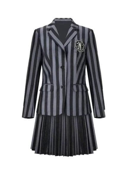 Ruikajia Girls Gothic Black Dress Wednesday Addams Cosplay India | Ubuy