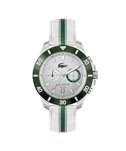 Buy Lacoste Toronga Qtz Multifunction Silver Round Dial Men's Watch ...