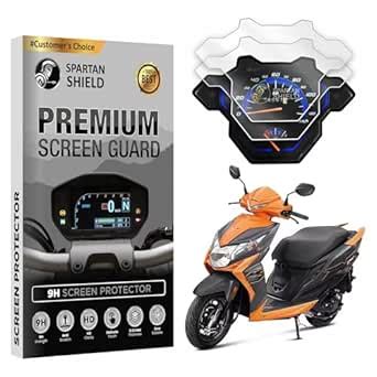 Spartan Shield (2 Pack) Digital Meter Screen Guard For HONDA DIO ...