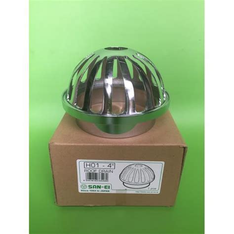 Jual Roof Drain/Pembuangan Air Taman, Balkon, Dak San-Ei H01-4" - Kota ...