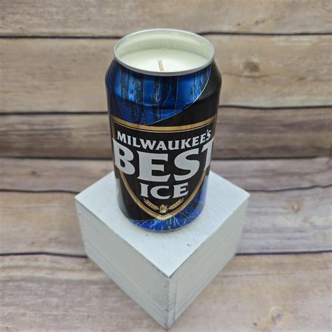 Soy Candle - Milwaukee's Best Ice Beer Can Soy Candle With Custom Scent ...
