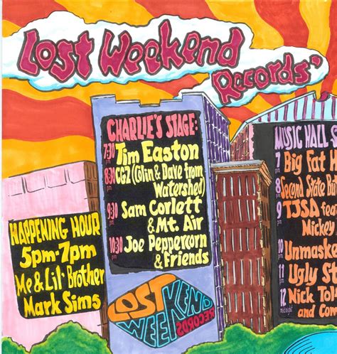 Lost Weekend Records 22nd Anniversary show - Columbus Underground