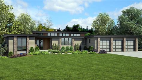 Contemporary Rambler Home Featured Rambler Floor Plans | Hibbs Luxury
