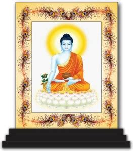 Vprint Lord Buddha Car Dashboard idols Figurine Showpiece Decorative ...