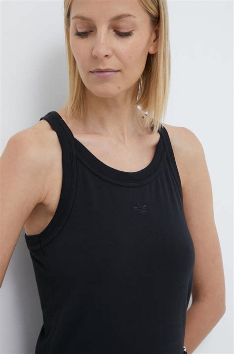 adidas Originals top Premium Essentials Tank Top damski kolor czarny ...