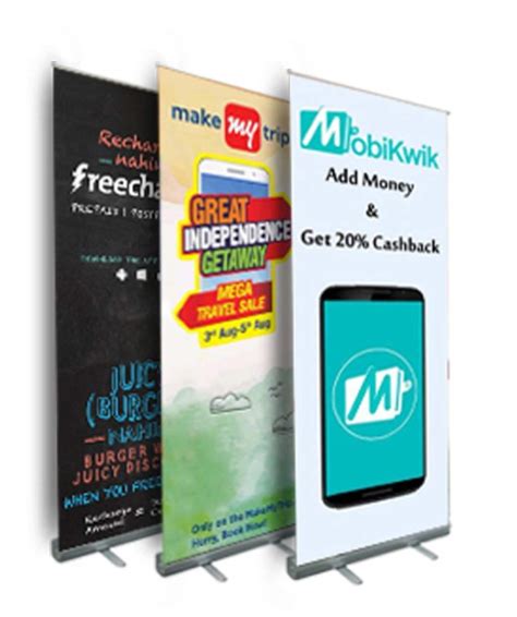 DKCHM roll up Standy A standee out branding option for both indoor and ...