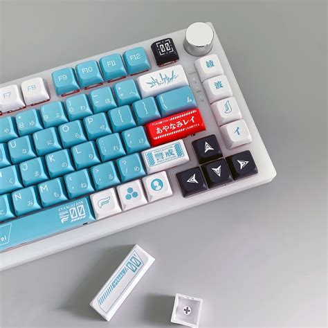 EVA-00 Ayanami Japanese XDA Profile Keycap Set – CuriosityCaps