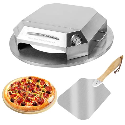 Buy Onlyfire Stainless Steel Pizza Oven Kit for 22 Inch Charcoal Kettle ...