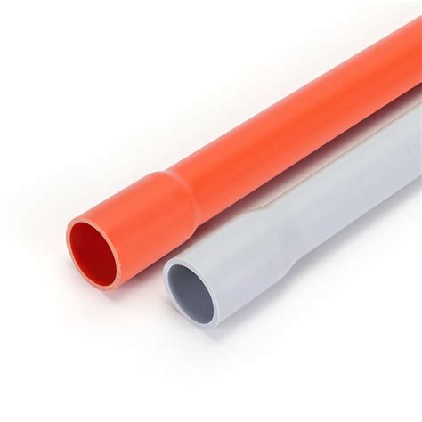 1250 Nt Heavy Duty Orange Color PVC Electrical Rigid Conduit Pipe ...