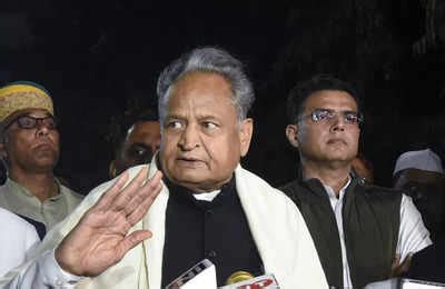 Congress: Rajasthan chief minister Ashok Gehlot condemns Congress ...