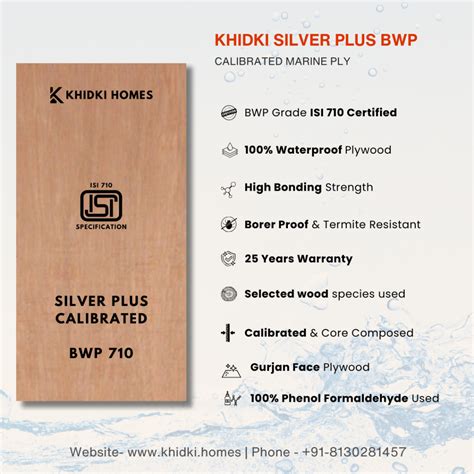 Khidki Silver Plus BWP Plywood: A Comprehensive Guide – Khidki Homes