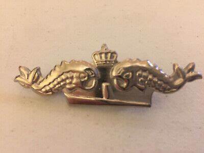 Norway Unofficial Silver Submarine Badge - Unknown Manufacture | eBay