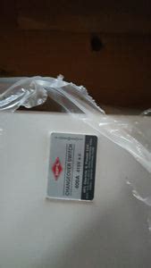 HPL 400 amp Changeover Switch- 400A -4 Pole-415V-COS4FP400-Off Load ...