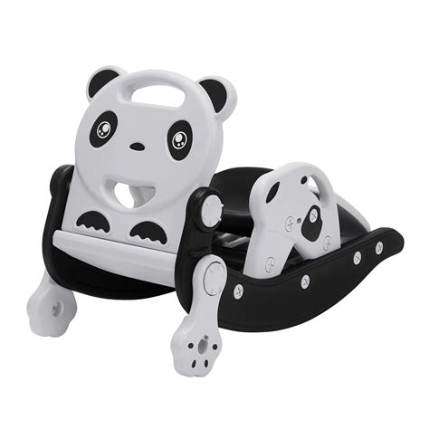 Buy Amazon Brand - Jam & Honey 3-in-1 Rocking Panda Slide with Baby ...