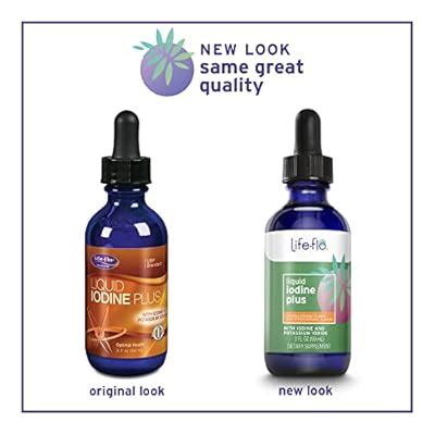 LIFE-FLO Liquid Iodine Plus - Thyroid Support, Energy & India | Ubuy