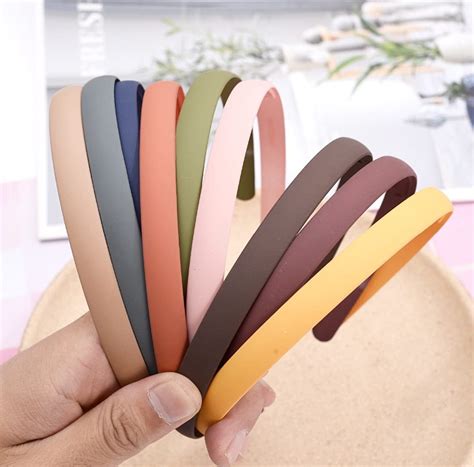 ANNA CREATIONS Korean Stylish Plastic Hair Band Comb Teeth Matte ...