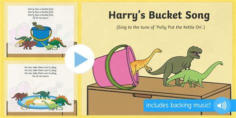 Harry's Bucket Song PowerPoint