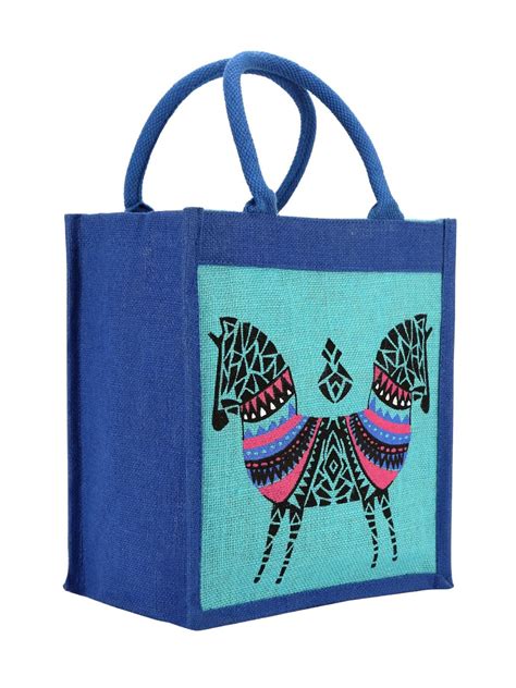 Jute Bags for Lunch for Women and Men | Jute Grocery Bag | Jute Carry ...