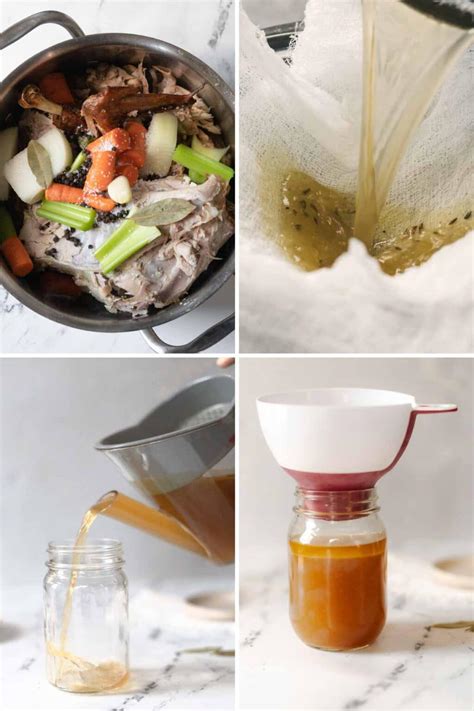 Homemade Turkey Stock from a Carcass (Turkey Broth)- Peel with Zeal
