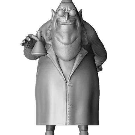 Doctor Nefario (Despicable Me) - 3D Model by naeem32
