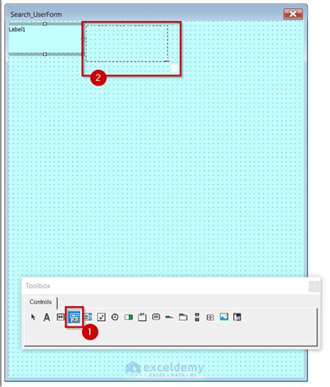 How to Create Search Box Using VBA Programming 的图像结果