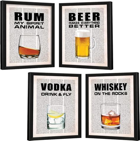 Chaka Chaundh - Alcohol Quotes Frame - Bar Quotes Wall Frames - Beer ...